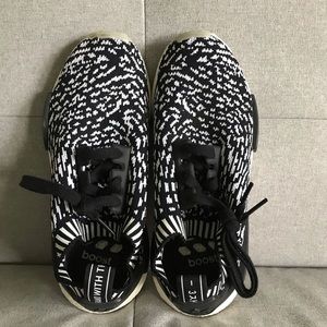 Adidas NMD R1 PK boost black & white zebra size 6